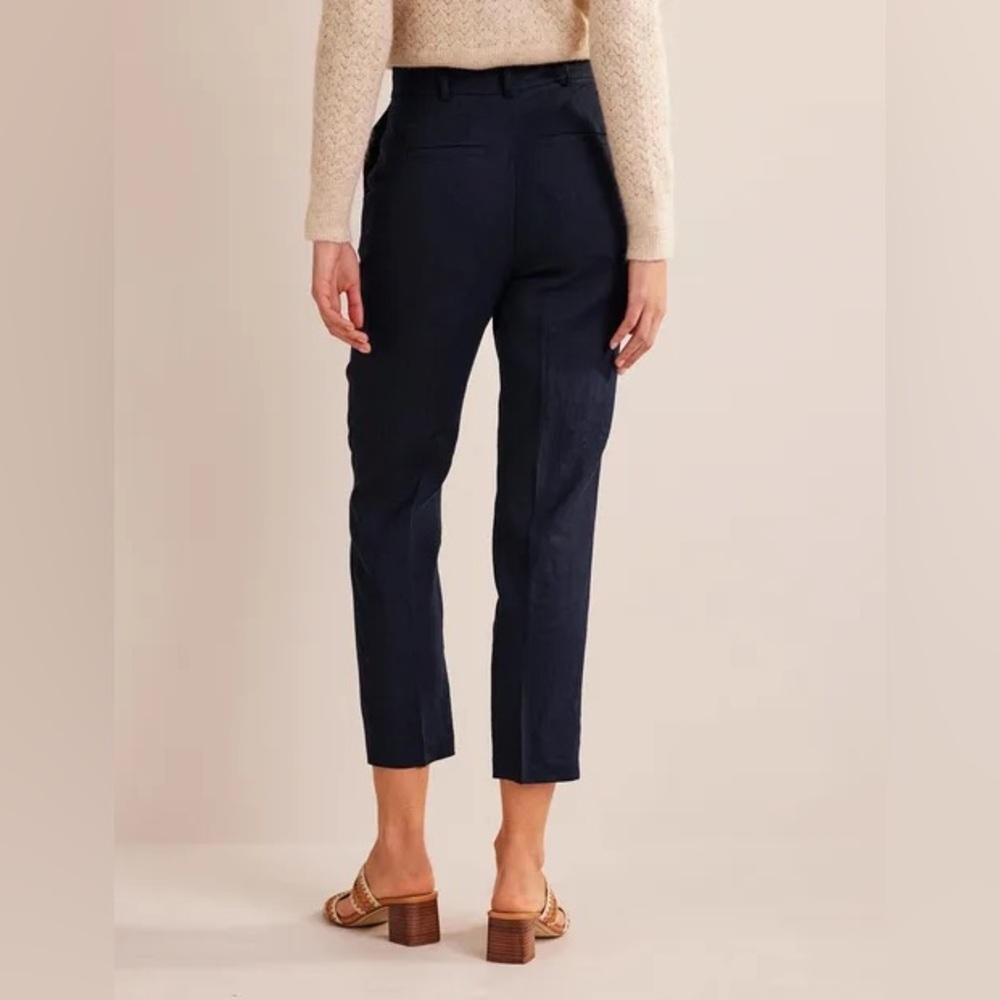 New Boden‎ Tapered Linen Trousers